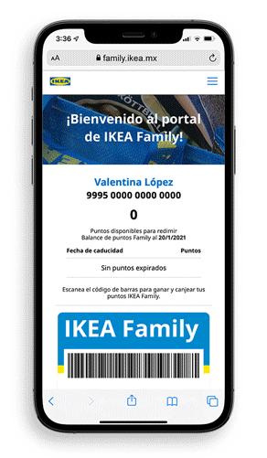 IKEA Family - Membership iOS Gif